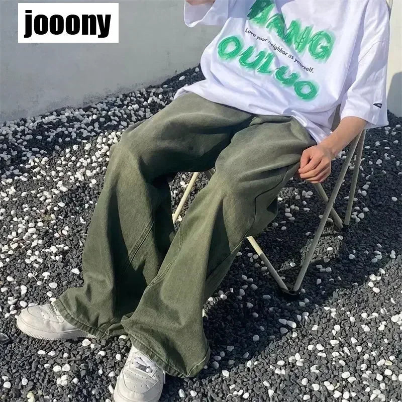 Pantaloni scurți bărbați, stil hip hop, cu croială dreaptă, lejeră, cu picior larg, casual