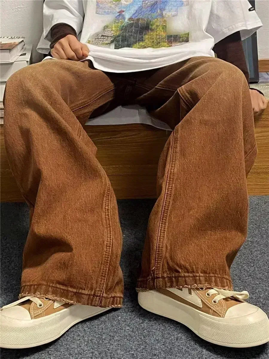 Pantaloni scurți bărbați, stil hip hop, cu croială dreaptă, lejeră, cu picior larg, casual